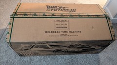 [USED] 1/6 Hot Toys Delorean Back to the Future Part 3 III Time Machine MMS738