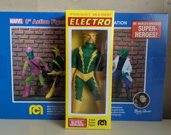 MEGO Disney Exclusive: MARVEL ELECTRO 8″ RETRO FIGURE From 4 Pack (NEW)