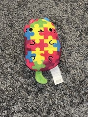 CEPIA CATS VS PICKLES 4″ BEAN-BAG PLUSH #019 PUZZLE PUSS Series 1 Cat Kitty