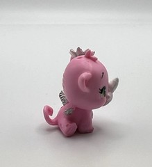 Hatchimals CollEGGtible Figure Rhino Petal Path Flower Spring Pink Silver Wings