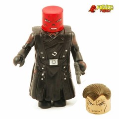 Marvel Minimates Series 40 Captain America Movie Cap & Red Skull