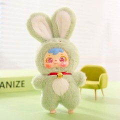 7″ Blind Box Rabbit Plush Keychain Mystery Bunny Doll Large Toy US STOCK Gift