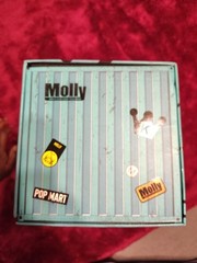 Pop Mart Kennyswork Molly Mint Car Car Mini Figure Art Toy New