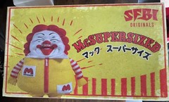 MC SuperSized Wood Version Convention Exclusive Ron English Popaganda