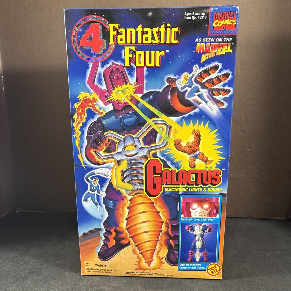 GALACTUS FANTASTIC FOUR BOX SET ACTION FIGURE NEW TOY BIZ 14″ VINTAGE