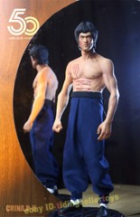 CHINA.X-H Enter The Dragon Kung Fu Master Lee 1/6 Resin 50th Tribute Statue