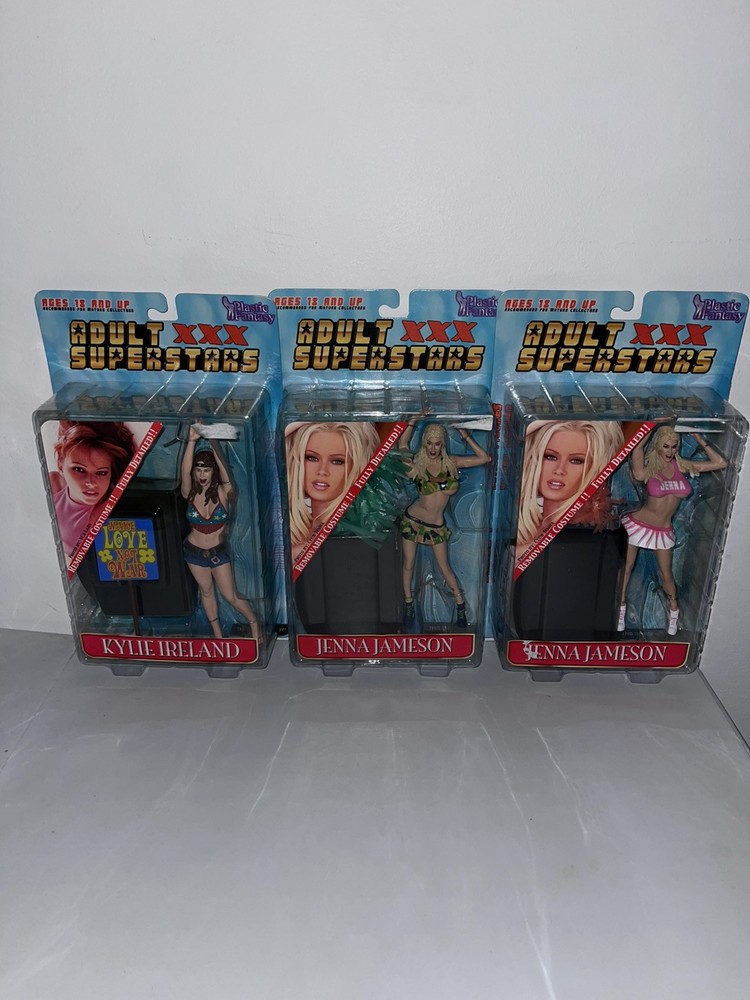 New 2 Jenna Jameson Fantasy Adult Superstar Figure & Kylie Ireland (LOT OF 3)