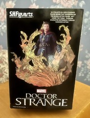 Doctor Strange & Burning Flame Set by Marvel Action Figures- New/Sealed