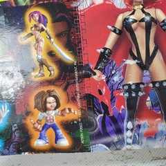 SkyBolt Toys Nira X Cyber Angel Gold Edition Nira 1997 6″ Vintage Figure New