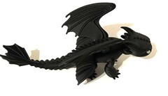 Toothless — How To Train Your Dragon 3D Printed Figure– Glow In the Dark Eyes