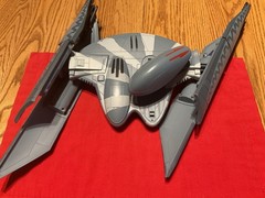 Vintage 2010 HASBRO Star Wars Clone Wars Hyena -class Droid Bomber/+all Parts