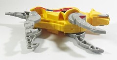 Sabertooth Tiger Zord from MIGHTY MORPHIN POWER RANGERS Deluxe Megazord Vtg