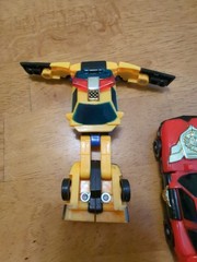 3 Vintage Takara Brave Police Transformer Corvette BP-110 J Decker DX Cop Cars