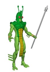 Micronauts Bug 3D 3.75 Custom figure w/ Lance – Unpainted Kit