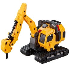Metal Cardbot W Season3 SOLIDHORN Transformer Robot Toy Solid Horn + Express