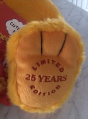 Garfield & Odie Macy’s 25 Years Christmas Plush Cat Dog 18″ Book Included