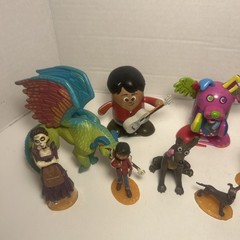 Disney Store Pixar Coco Figure Lot 11 Figures Shufflerz / Toppers, Large Mix