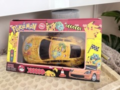 Pokémon Die Cast Metal Large Collector Car Pikachu Squirtle Bulbasaur