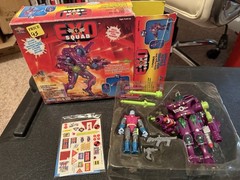 Exo Squad Typhonus W/High Speed Stealth E-frame Boxed Complete