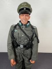 Dragon CUSTOM Kitbash WWII German Wehrmacht Officer 12″ Figure 1/6 Scale O257