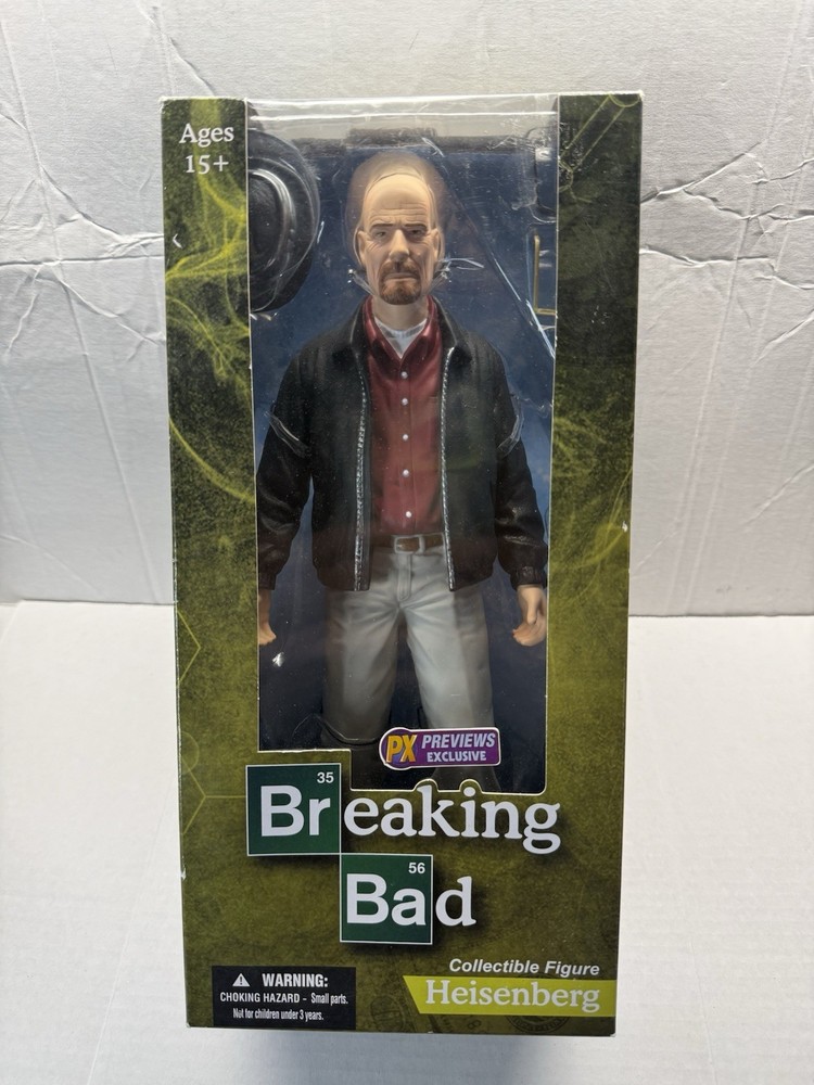 Breaking Bad Heisenberg Walter White 12” Figure Mezco PX NIB Bryan Cranston