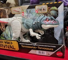 Jurassic World Survival 13.5″ Gigantic Thrashers Torvosaurus Dinosaur Figure