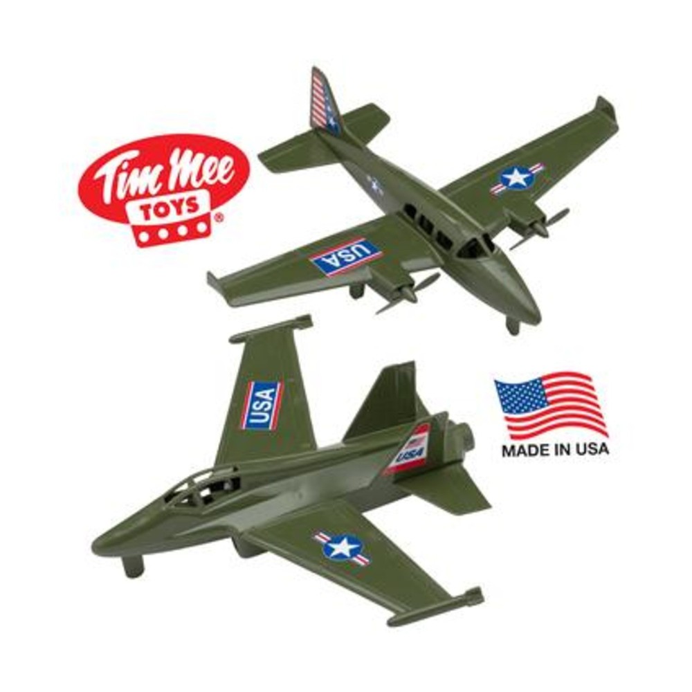 VictoryBuy Toys Prop Plane and Fighter Jet – Olive Green New