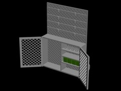 Action Figure Weapons Armory Fully Functional Doors, Choose from Multiple Scales