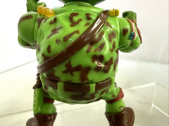 Vintage 1991 TMNT Mutant Military: Raph The Green Teen Beret Figure Loose (4.5″)