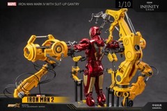 1918: ZD Toys 1/10 Suit-up Gantry with Iron Man MK4 Action Figure Bundle Set