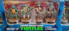 Teenage Mutant Ninja Turtles History of Leonardo 8 Action Figure Set TMNT NEW