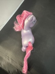 My Little Pony G3 PETAL BLOSSOM 2002 Hasbro Long Styled Pink Tinsel Hair MLP