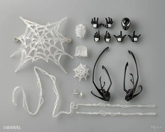 Kaiyodo Revoltech Amazing Yamaguchi Symbiote Spider-Man Black Ver. New In Stock