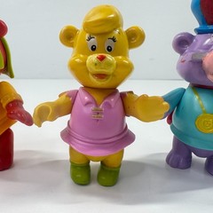 Vintage Fisher Price Gummi Bears Action Figure Poseable Lot 1985 Disney