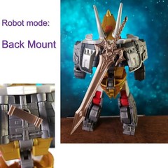 Feet Gap Fillers for Transformers Studio Series SS 86-07 Slug Slag Upgrade Kit