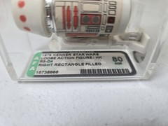 Authentic Star Wars 1978 Kenner R5-D4 – RED BAR AFA 80 NEAR MINT Hong Kong