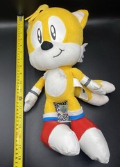 Jakks Pacific Sonic The Hedgehog Tails Jumbo Plush 18” Used