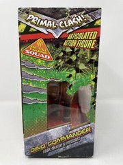 Primal Clash Dino Commander Action Figure Mammoth Dinosaur Beast Taming Squad