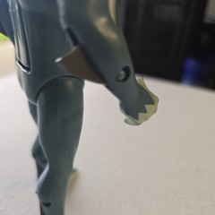 TIGERSHARKS MAKO 1986 Action Figure works great. vintage telepix clean