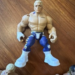 Lot Of 4 Mattel WWE Knuckle Crunchers Rebound Ring Costco Exclusive Figure