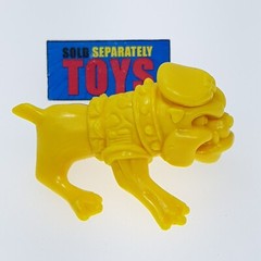 TMNT Raph The Green Teen Beret BITING BULLDOG BUDDY 1991 yellow accessory part