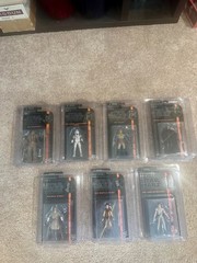 Star Wars Black Series 3.75″ Orange/Black Card Complete Set, 2013