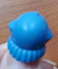 BT1 1987 GI JOE Maverick HELMET Hasbro Original Accessory Part Blue