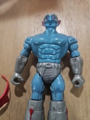 RARE RED BOOT VERSION Motu ko x-changers MX-SPACE Robots Master Bolt