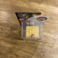 Jakks Pacific Super Mario Bros Movie Mario 1.25 in Mini Figure w/ Question Block