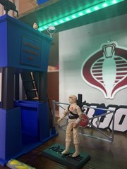 Cobra 3.75 Scale Guard Tower Checkpoint Display for GI Joe Action Figure