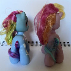 MLP My Little Pony 3 Twice-as-Fancy Ponies + Sparkly Pony Pinkie Pie Gen 3.5 Lot