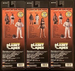 Medicom Escape from the Planet of the Apes Lot Zira Cornelius Milo Astronauts