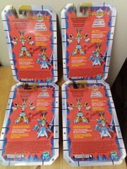 Lot of 4 Medabots 2.5″ Figures Belzelga Robo-Emperor Acehorn Femjet New On Card