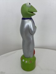 Vintage 1988 Muppets Kermit The Frog 3D Shampoo Empty Bottle Jim Henson
